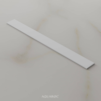 Matte White Stone Splashback Upstand 1200mm